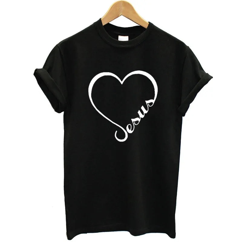 Liebe Herz Jesus Glaube T-Shirt