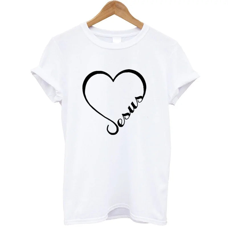 Liebe Herz Jesus Glaube T-Shirt