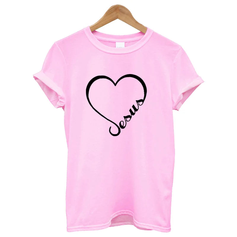 Liebe Herz Jesus Glaube T-Shirt