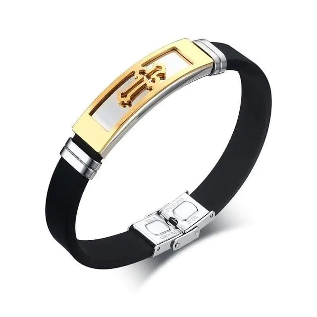 Kreuz-Anhänger-Armband