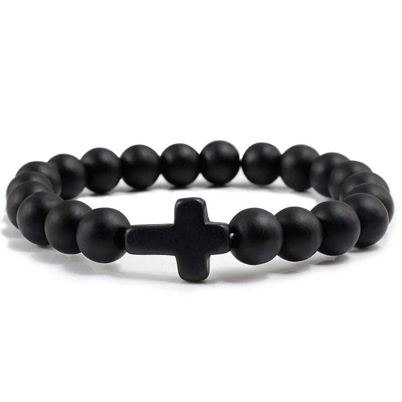 Modisches Kreuz-Charm-Armband