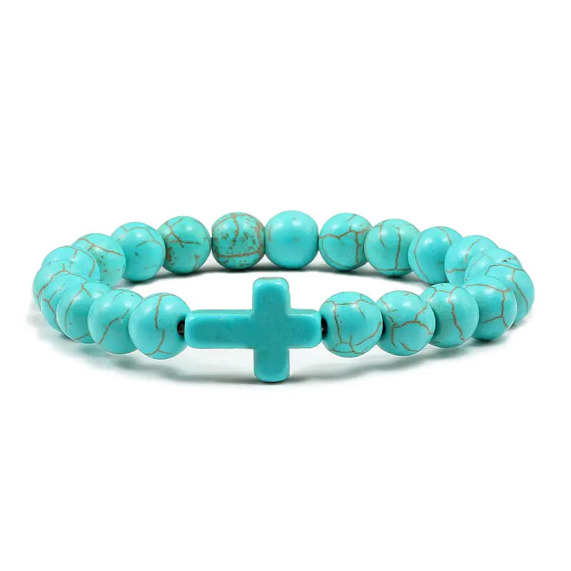 Modisches Kreuz-Charm-Armband