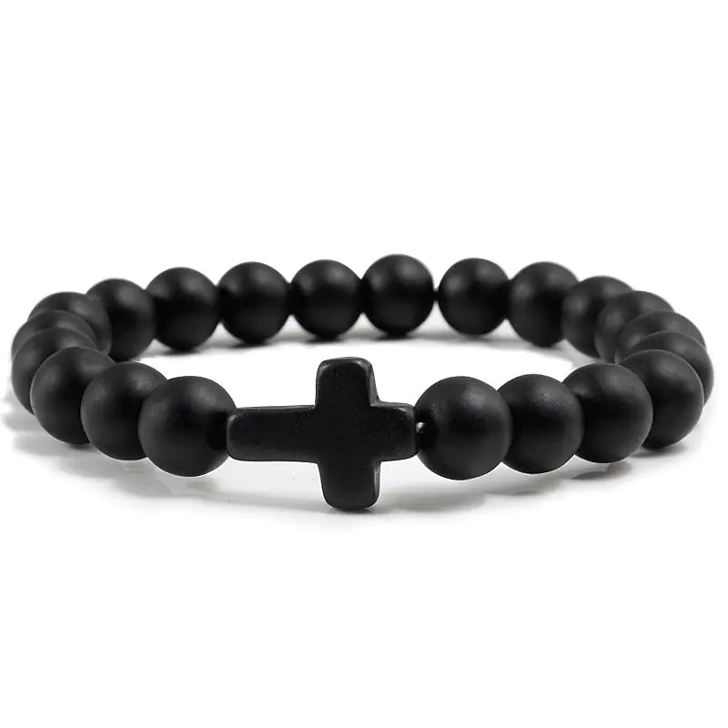 Modisches Kreuz-Charm-Armband