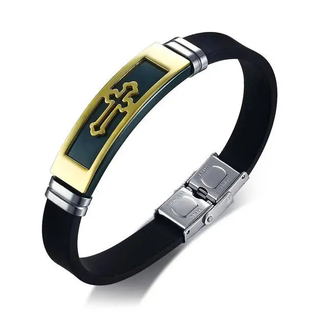 Kreuz-Anhänger-Armband