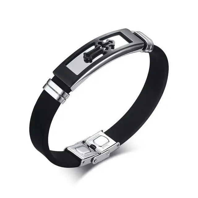 Kreuz-Anhänger-Armband