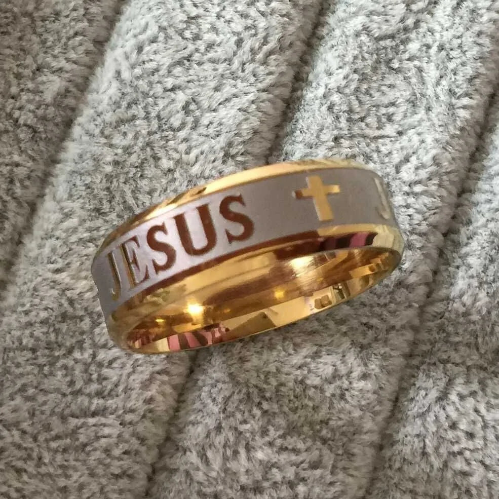Jesus Kreuz Ring