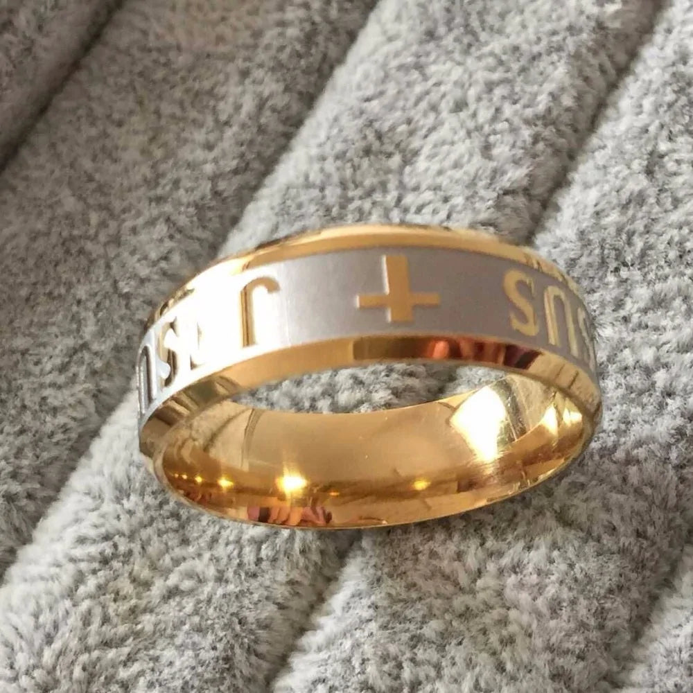 Jesus Kreuz Ring